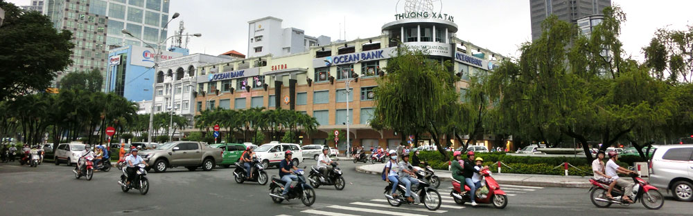 KHAI THAC カイタック有限会社 ホーチミン市内の様子
